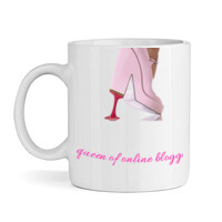 Queen Of Online Blogging Mug